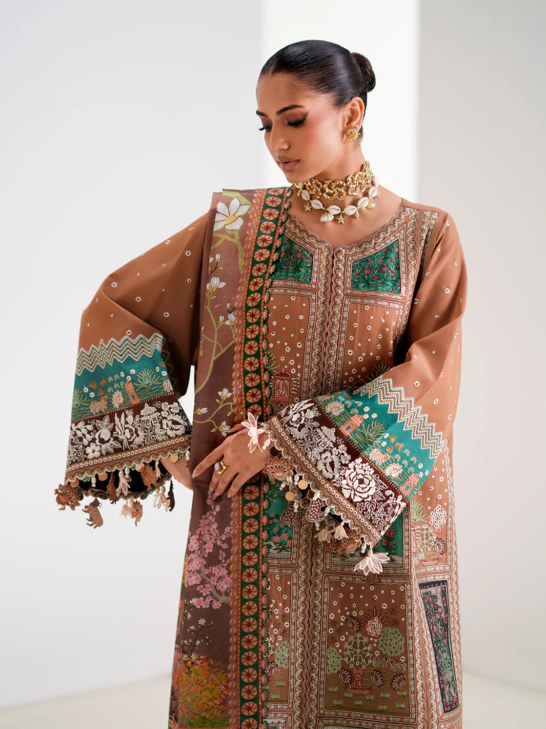 BIN ILYAS LAWN 186-B - Image 4