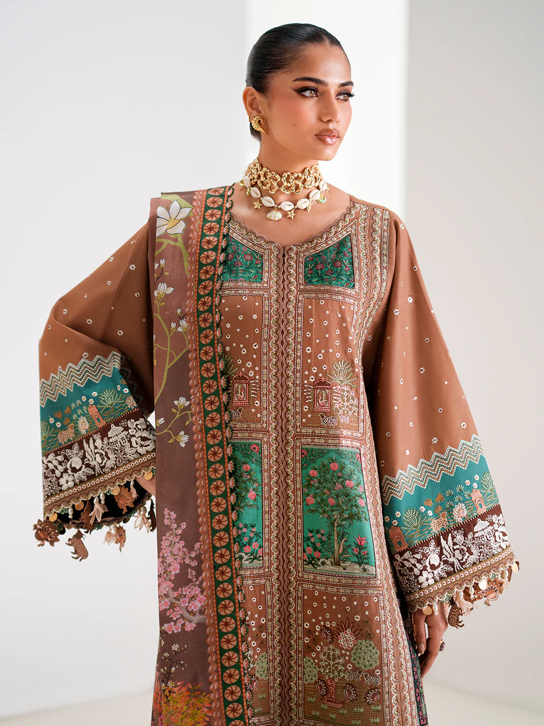 BIN ILYAS LAWN 186-B - Image 2