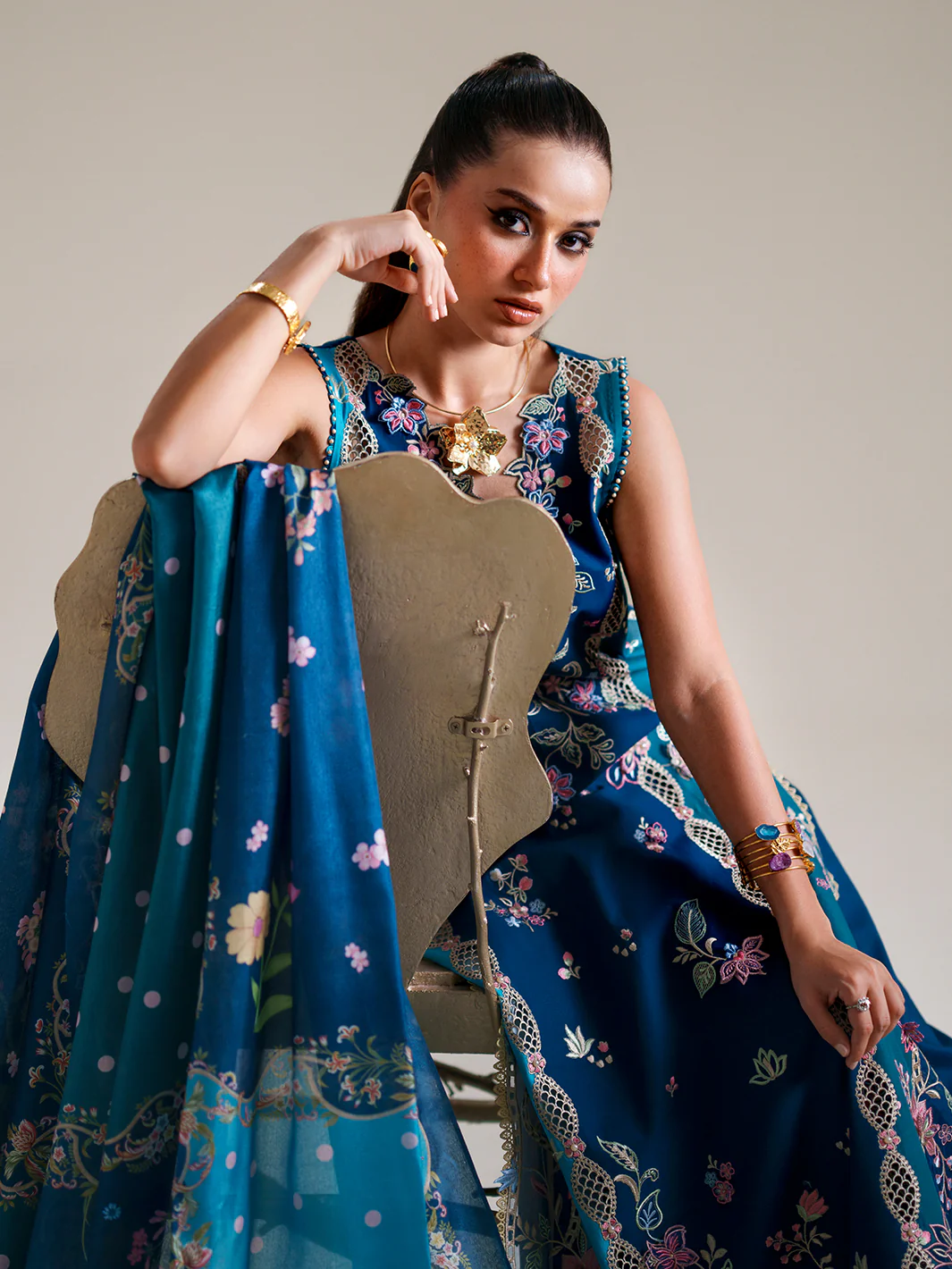 BIN ILYAS LAWN 184-A - Image 2