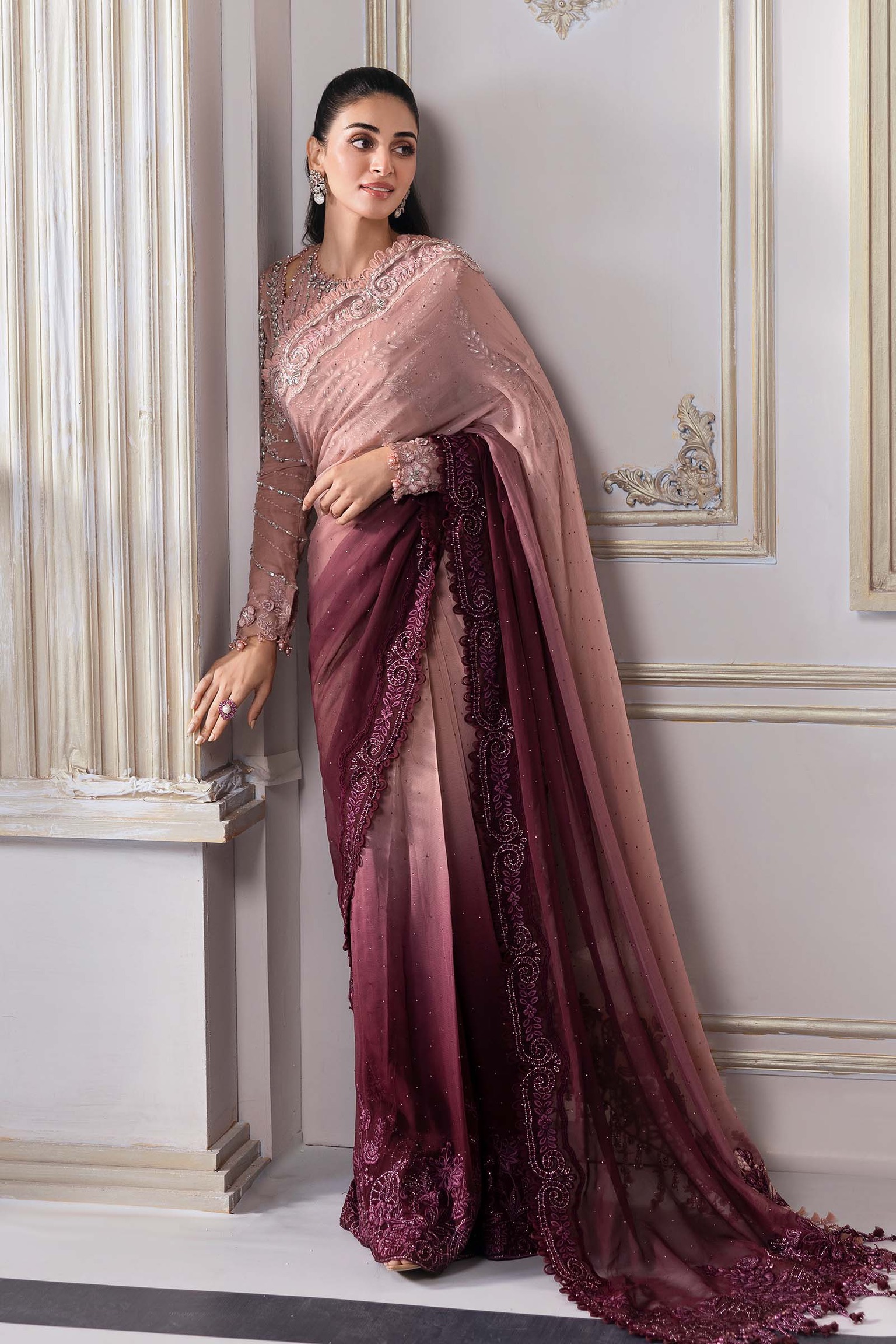 CHIFFON SAREE | BD-3001 - Image 7