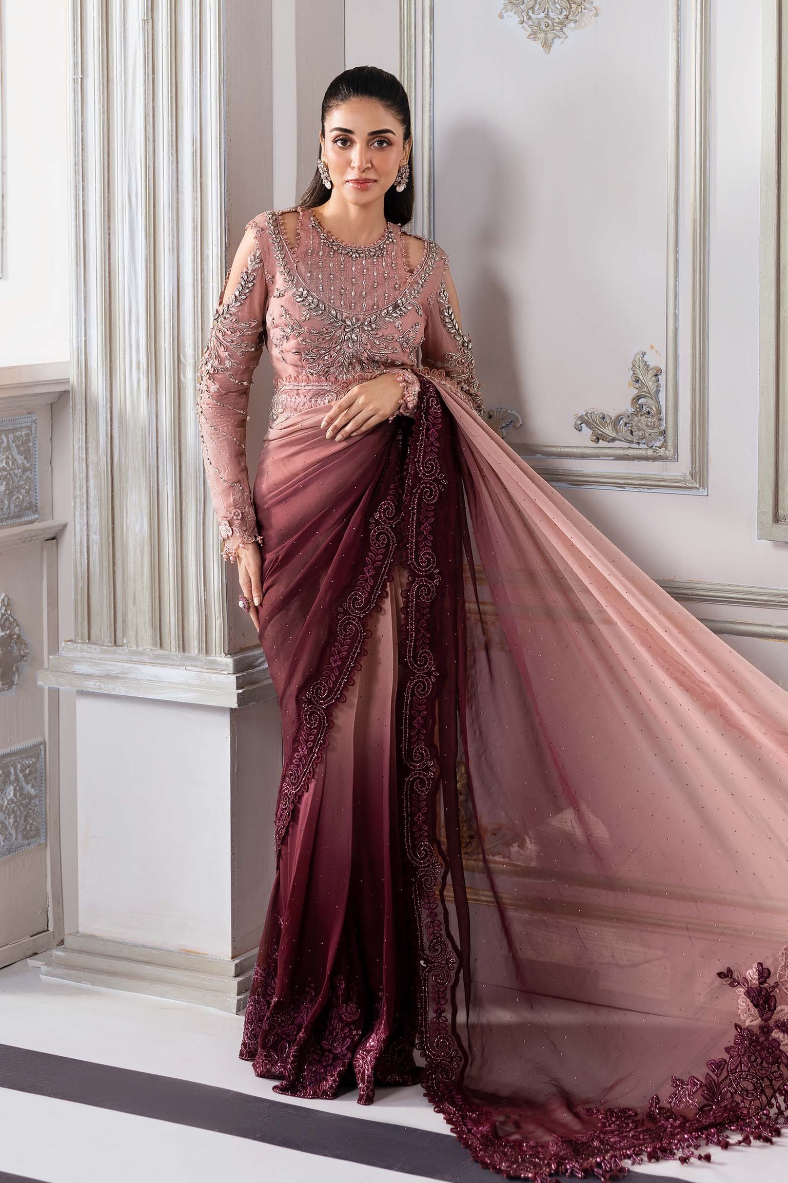 CHIFFON SAREE | BD-3001 - Image 2